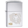 Zapalniczka ZIPPO Poland Map, High Polish Chrome