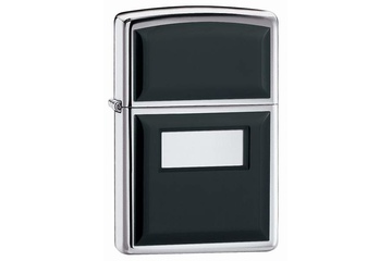 Zapalniczka ZIPPO Ultralite Black Emblem, High Polish