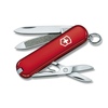 Scyzoryk Victorinox Classic ze skórzanym etui, czerwony, Celidor, 58 mm