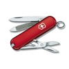 Scyzoryk Victorinox Classic ze skórzanym etui, czerwony, Celidor, 58 mm