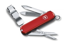 Scyzoryk Victorinox Nail Clip 580, czerwony, Celidor, 65 mm