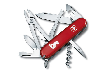 Scyzoryk Victorinox Angler dla wędkarzy, czerwony, Celidor, 91 mm