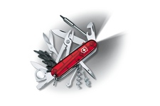 Scyzoryk Victorinox CyberTool Lite, przejrzysty czerwony, Celidor, 91 mm