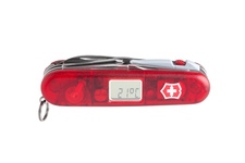 Scyzoryk Victorinox Traveller Lite, przejrzysty czerwony, Celidor, 91 mm