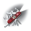 Scyzoryk Victorinox Traveller Lite, przejrzysty czerwony, Celidor, 91 mm