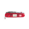 Scyzoryk Victorinox Traveller Lite, przejrzysty czerwony, Celidor, 91 mm