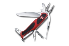 Scyzoryk Victorinox RangerGrip 74, czerwono-czarny, 130 mm