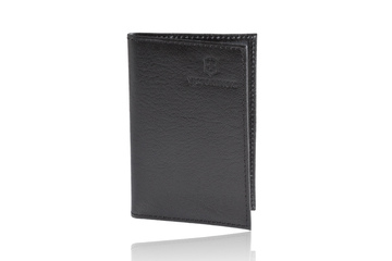 Etui na multitool Victorinox SwissCard, ze skóry, czarne