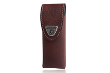 Etui na Victorinox SwissTool Spirit, ze skóry, brązowe, z obrotowym klipsem