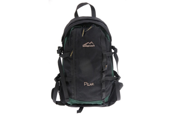 plecak z cordury Wisport Pear 24L czarno-zielony