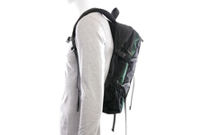 plecak z cordury Wisport Pear 24L czarno-zielony