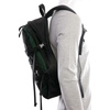 plecak z cordury Wisport Pear 24L czarno-zielony