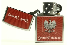 Zapalniczka ZIPPO Bądź Dumny, Street Chrome Z207012