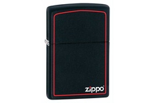 Zapalniczka ZIPPO Black Matte w/Zippo & Border