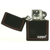 Zapalniczka ZIPPO Black Matte w/Zippo & Border