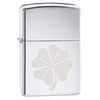 Zapalniczka ZIPPO Clover with Rays, High Polish Chrome