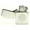 Zapalniczka ZIPPO Clover with Rays, High Polish Chrome