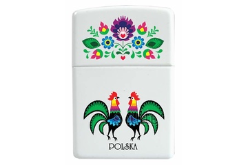 Zapalniczka ZIPPO Folklor, White Matte