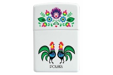 Zapalniczka ZIPPO Folklor, White Matte