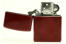 Zapalniczka ZIPPO Iced Stars, Candy Apple Red