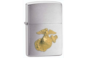 Zapalniczka ZIPPO Marines Emblem, Brushed Chrome