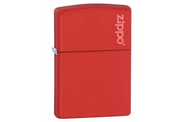 Zapalniczka ZIPPO Red Matte w/Zippo logo