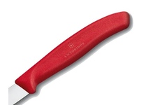 Nóż kuchenny Victorinox do jarzyn, gładki, 8 cm, czerwony