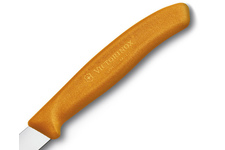 Nóż kuchenny Victorinox do jarzyn, gładki, 8 cm, pomarańczowy