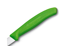Nóż kuchenny Victorinox do jarzyn, gładki, 8 cm, zielony