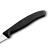 Nóż kuchenny Victorinox do jarzyn, ząbkowany, 8 cm, czarny