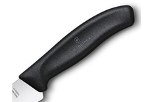 Nóż kuchenny Victorinox szerokie ostrze, 22 cm, czarny