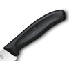 Nóż kuchenny Victorinox szerokie ostrze, 22 cm, czarny
