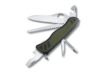 Scyzoryk Victorinox Armii Szwajcarskiej, OneHand, ostrze ząbkowane, Nylon, 111 mm