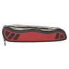 Scyzoryk Victorinox Forester OneHand, ząbkowane ostrze, czerwono-czarny, Nylon, 111 mm