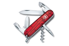 Scyzoryk Victorinox Spartan transparentny czerwony