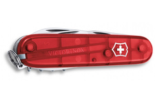 Scyzoryk Victorinox Spartan transparentny czerwony