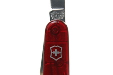 Scyzoryk Victorinox Spartan transparentny czerwony