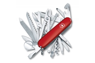 Scyzoryk Victorinox SwissChamp, czerwony, Celidor, 91 mm