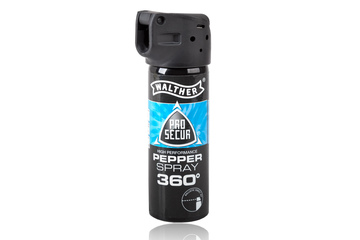 Gaz pieprzowy Walther Pro Secur UV 360° spray - 47 ml - strumień punktowy