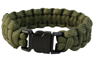 bransoletka Mil-Tec z paracordu 22mm OLIVE