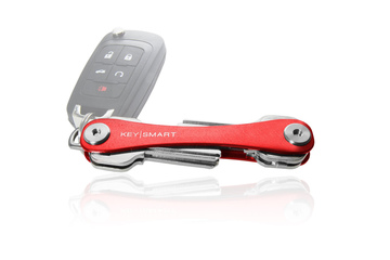 Brelok do kluczy KEYSMART EXTENDED, czerwony - BLISTER