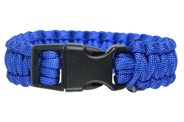 bransoleta Mil-Tec z paracordu 22mm BLUE