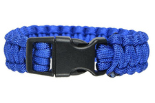 bransoleta Mil-Tec z paracordu 22mm BLUE