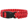 bransoletka Mil-Tec z paracordu 22mm RED