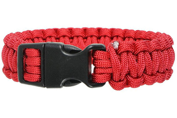 bransoletka Mil-Tec z paracordu 22mm RED