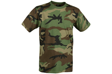 t-shirt Helikon cotton US woodland