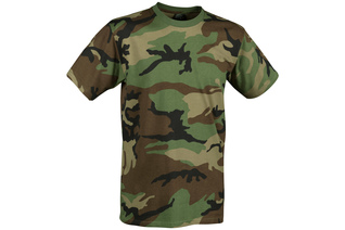 t-shirt Helikon cotton US woodland