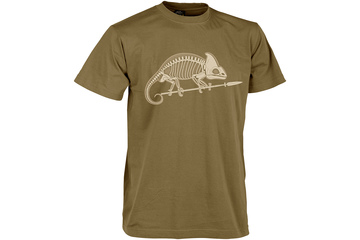 t-shirt Helikon szkielet kameleona coyote