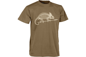 t-shirt Helikon szkielet kameleona US brown