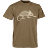 t-shirt Helikon szkielet kameleona US brown